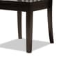 Baxton Studio Sasa Dark Brown Wood 5pc. Dining Set - image 6