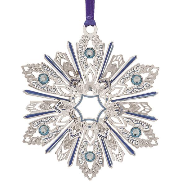 Beacon Design Jeweled Snowflake Ornament - image 