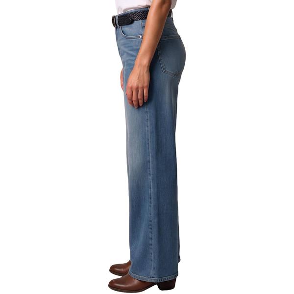 Womens Royalty Hazel Wide Leg Jeans with Belt