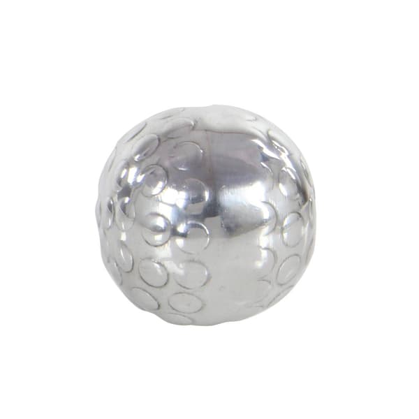 9th & Pike® Glam Silver Aluminum Decorative Orbs - Set of 3