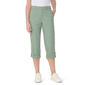 Womens Gloria Vanderbilt Solid Utility Cargo Capris - image 1