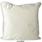Velvet w/ Contrasting Piping Decorative Pillow - 20x20 - image 2
