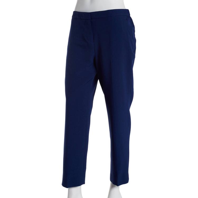 Petite Kasper Suit Separates Solid Trouser Dress Pant