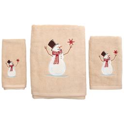 Avanti Snowman Christmas Towel Collection