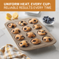 Farberware® Bakeware Nonstick 12-Cup Muffin Pan - image 6