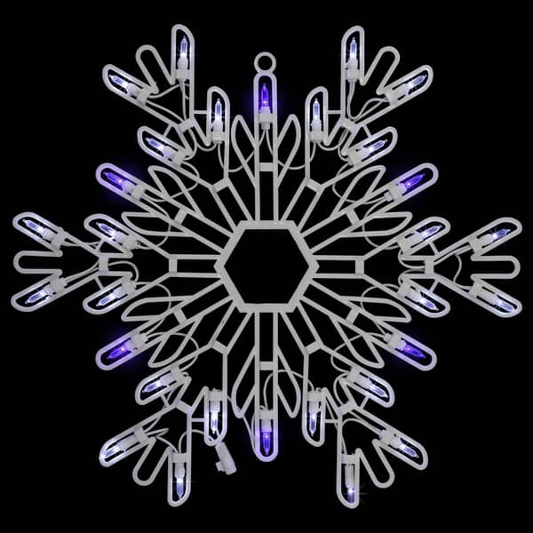 Northlight Seasonal 16in. LED Snowflake Christmas Window Décor