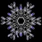 Northlight Seasonal 16in. LED Snowflake Christmas Window Décor - image 2
