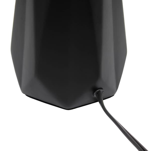 Simple Designs Ceramic Prism Base Table Lamp