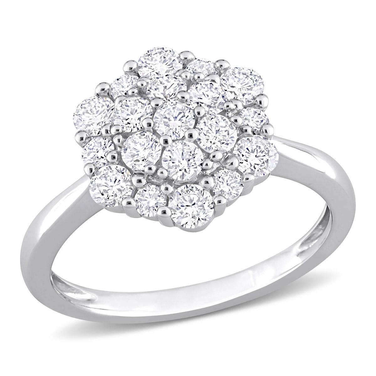 Diamond Classics™ 10kt. White Gold 1ctw. Diamond...