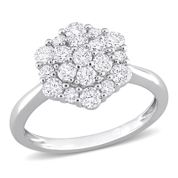 Diamond Classics(tm) 10kt. White Gold 1ctw. Diamond Engagement Ring