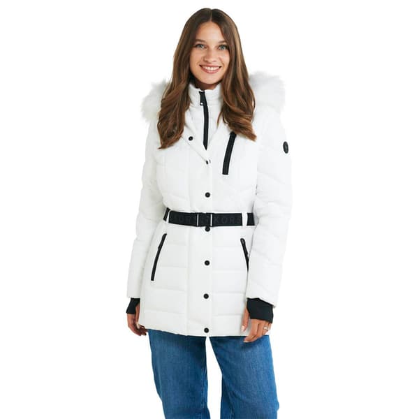 Michael kors belted walker coat hot sale