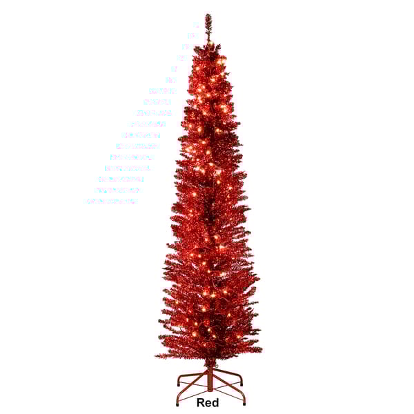 National Tree 6ft. Tinsel Christmas Tree