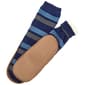 Mens Born Striped Slipper Socks - Navy/Grey - image 2