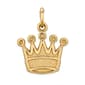 Gold Classics(tm) 14kt. Yellow Gold Kings Crown Charm - image 1