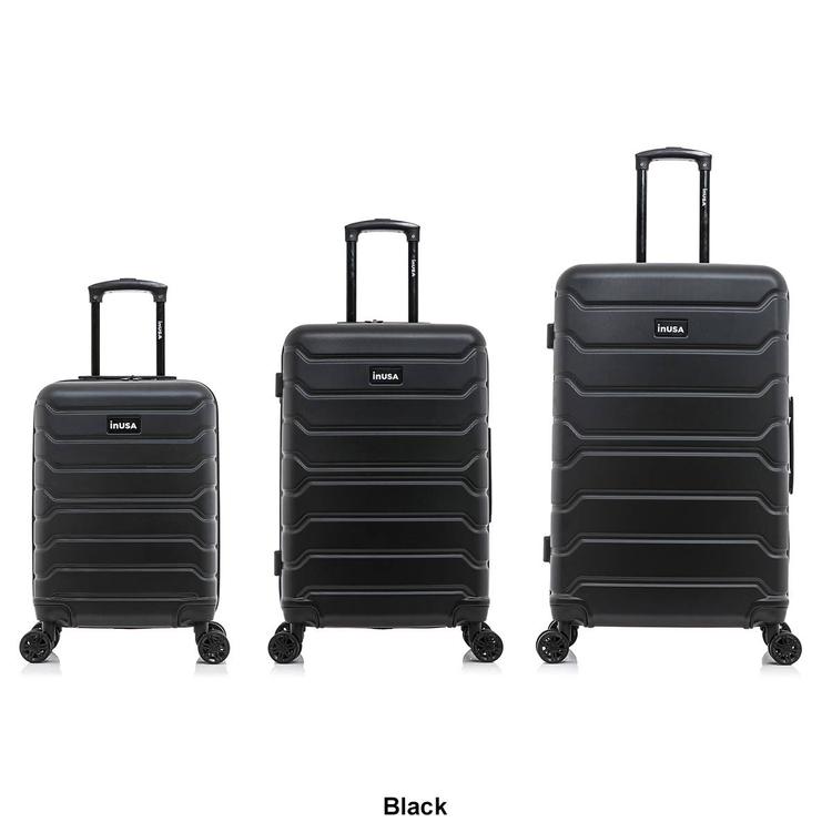 InUSA Trend Lightweight Hardside Spinner 3pc. Luggage Set