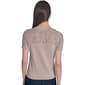 Womens Tommy Hilfiger Short Sleeve Floral Pointelle Sweater - image 2