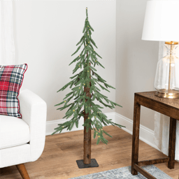 Northlight Real Touch(tm) 4ft. Pre-Lit Medium Alpine Christmas Tree