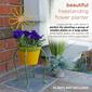 Alpine 24in. Yellow Flower Planter w/ Stand - image 6