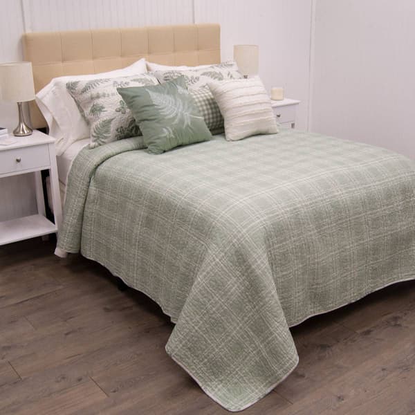 Donna Sharp Botantical Cotton Quilted Bedding Set