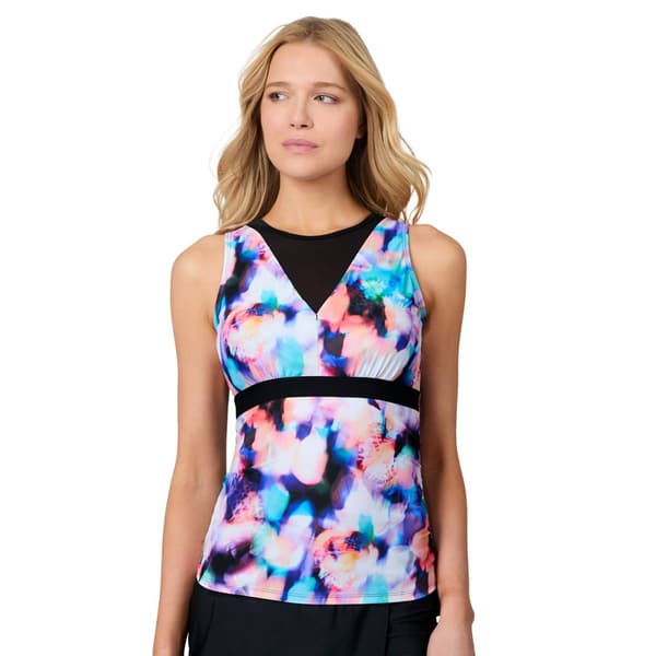 Womens Free Country Prism Floral Tankini - image 