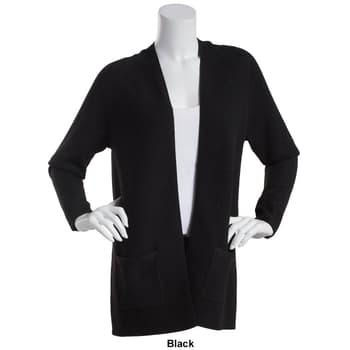 Womens 89th & Madison Recycled Poly Shaker Stitch Cardigan - Boscov's