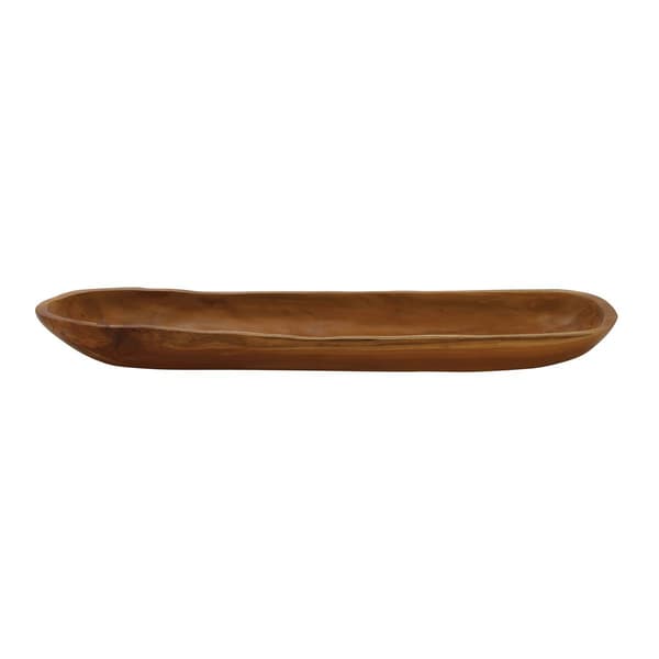 9th & Pike&#174; Small Brown Rectangular Wooden Dish Tray