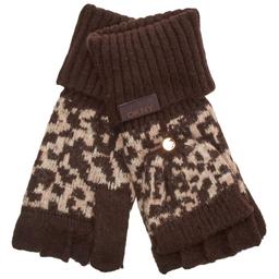 Womens DKNY City Animal Flip-Top Gloves