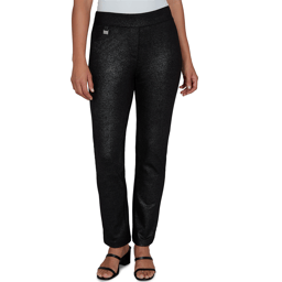Petite Emaline Lavender Revelry Pull On Straight Leg Pants