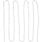 Northlight Seasonal Metallic Faceted Beaded Christmas Garland - image 1