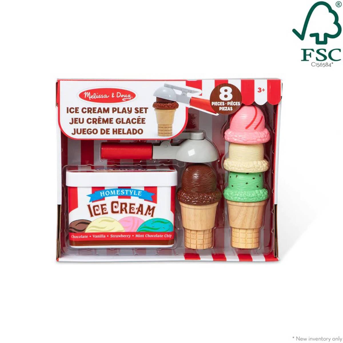 Melissa & Doug® Scoop & Stack Ice Cream Cone Playset
