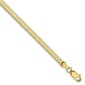Gold Classics&#40;tm&#41; 10kt. 3.0mm 7in. Silky Herringbone Bracelet - image 1