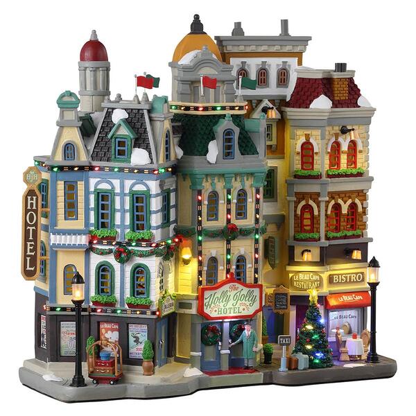 Lemax The Holly Jolly Hotel - image 
