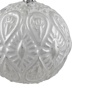 Northlight Embossed Raindrops Christmas Glass Ball Ornament - image 6