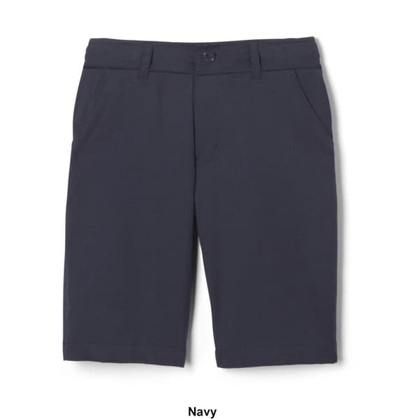 Boys &#40;8-20&#41; Flat Front Stretch Uniform Shorts