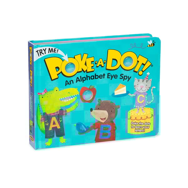 Melissa &amp; Doug(R) Poke-A-Dot Alpha Eye Spy Book