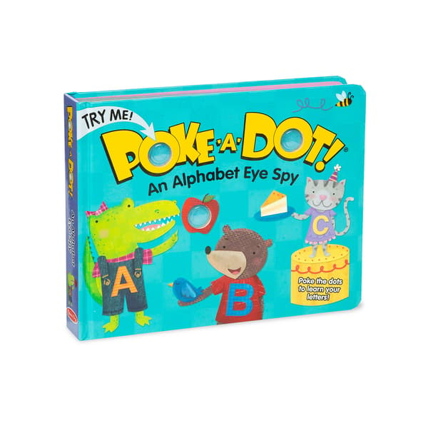 Melissa &amp; Doug(R) Poke-A-Dot Alpha Eye Spy Book - image 