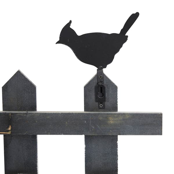9th & Pike&#174; Distressed Metal Bird Decor