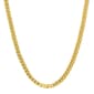Mens Steeltime 18kt. Gold Plated Franco Box Chain - image 1
