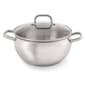 BergHOFF Belly Shape 18/10 Stainless Steel Stockpot w/ Glass Lid - image 1