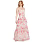 Juniors Morgan & Co. Sequin Flutter Boho Corset Tier A-Line Dress - image 1