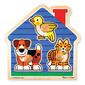 Melissa &amp; Doug® 3pc. House Pets Jumbo Knob Wooden Puzzle - image 2