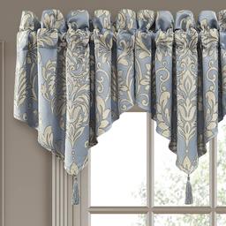 Royal Court Lorenzo Damask Window Ascot Valance - 21x40