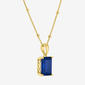 Gemstone Classics™ Lab Grown Sapphire Solitaire Pendant - image 2