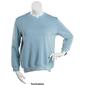 Womens Hasting & Smith Long Sleeve Basic Fleece Crew Neck Top - image 9