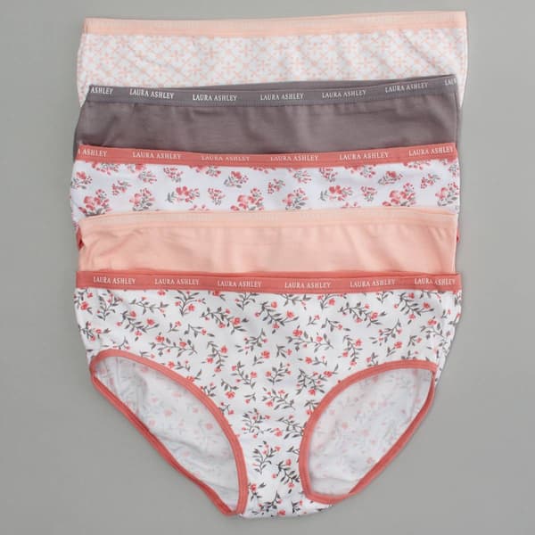 Womens Laura Ashley® 5pk. Bikini Panties LS9540-5PKF