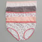 Womens Laura Ashley® 5pk. Bikini Panties LS9540-5PKF - image 2