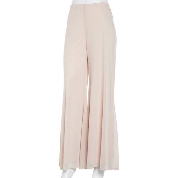 Womens Connected Apparel Wide Leg Pants