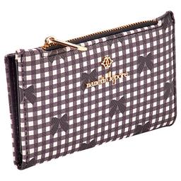 Womens Nanette Lepore Aime Slim Bifold Wallet - Gingham