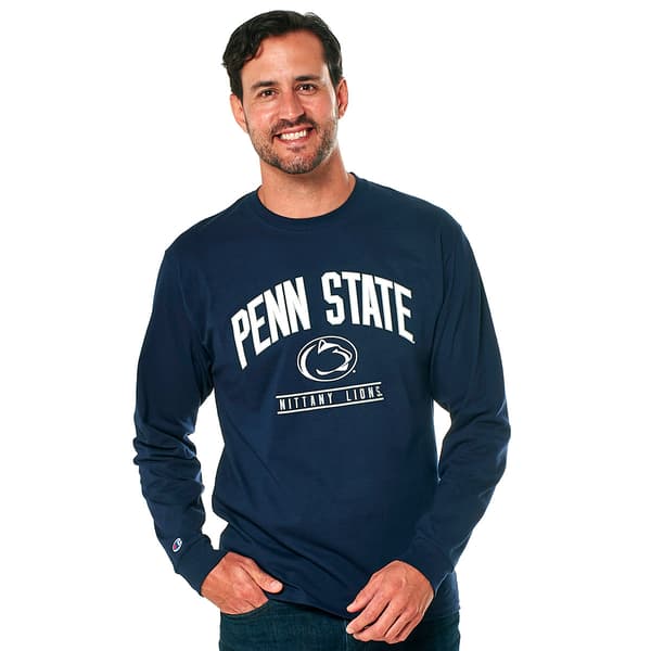 Mens Champion(R) Long Sleeve Penn State Tee
