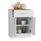 FM FURNITURE Oxford White Pantry Cabinet - image 2